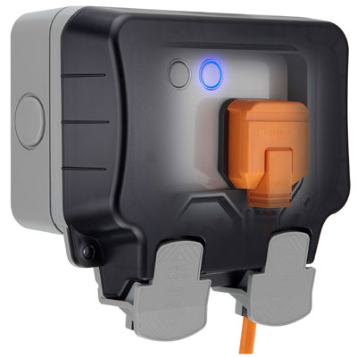 waterproof outdoor socket