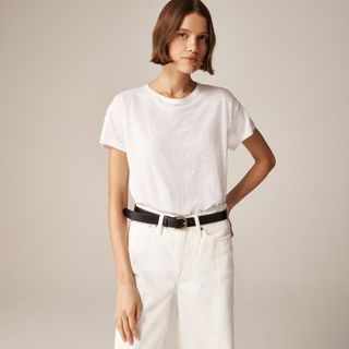 J.Crew, Relaxed Linen T-Shirt