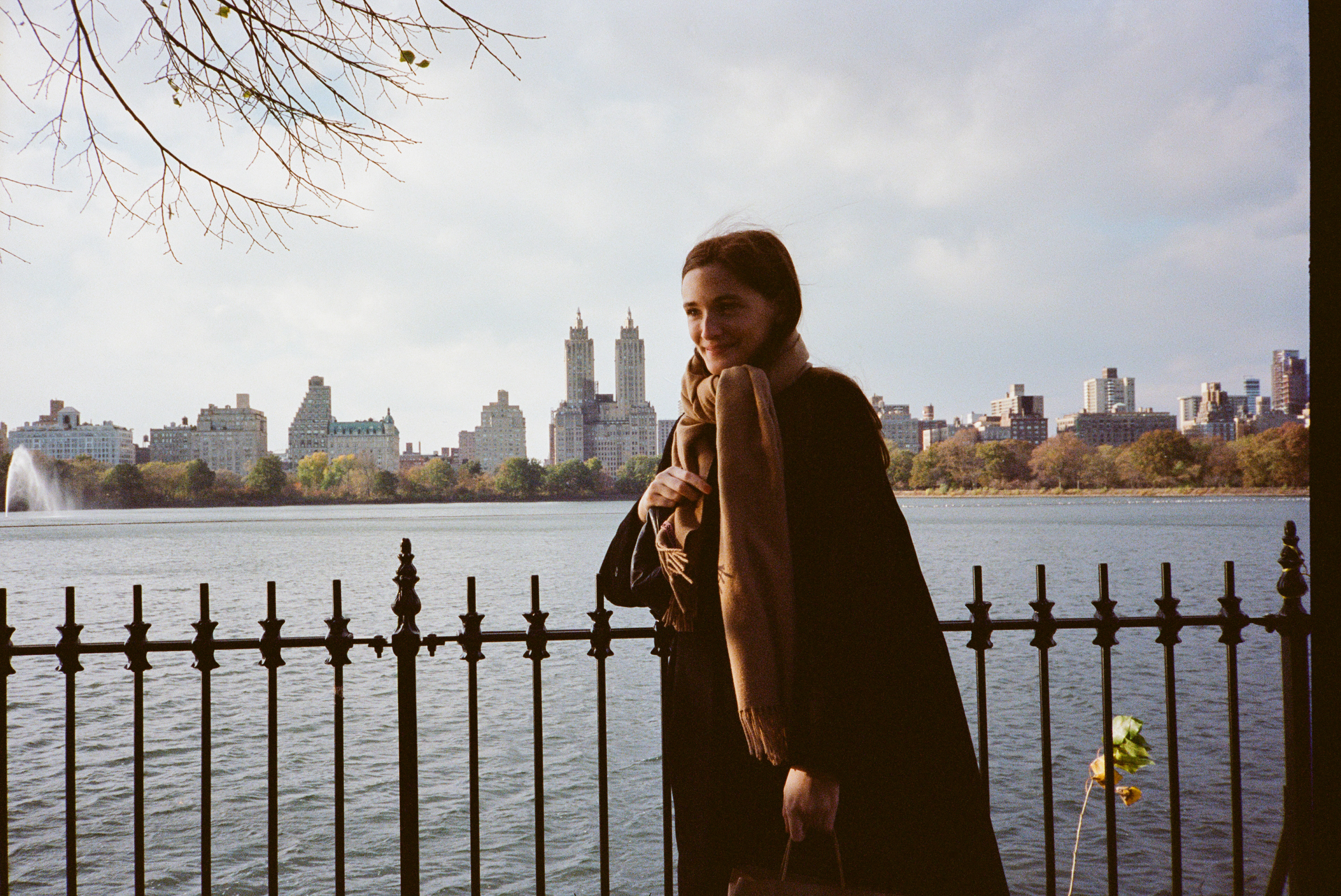 Grace O&amp;rsquo;Neill Dougherty wearing a scarf