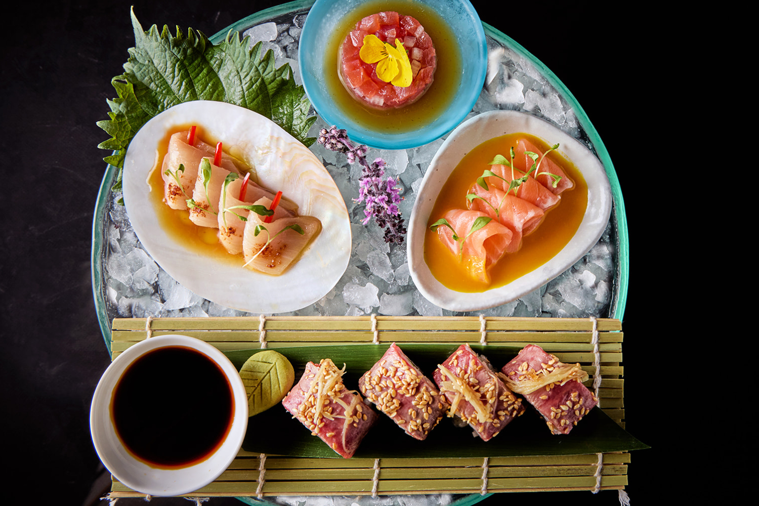 Sushi at 8 at the Londoner