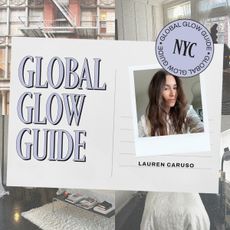global glow guide postcard
