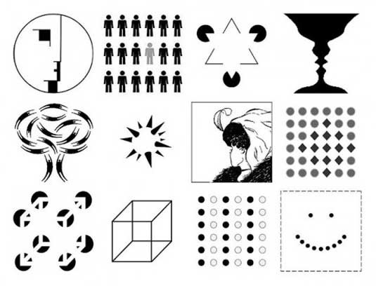 Gestalt is the German word for shape or form