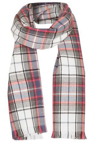 Topshop Cherry Check Scarf, £16