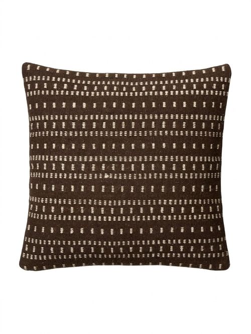 Dashed Wool Stripe Cushion Cover