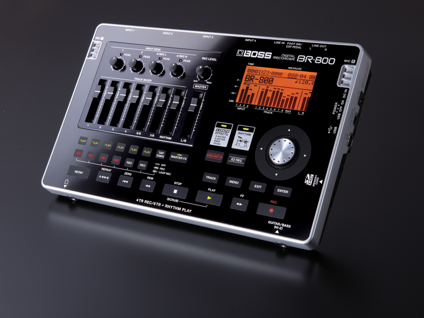 Musikmesse 2010: Roland introduces the Boss BR-800 Digital