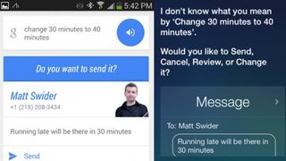 Siri, Google Now can't edit texts
