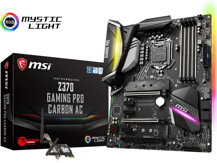 MSI Z370 Gaming Pro Carbon Motherboard Review