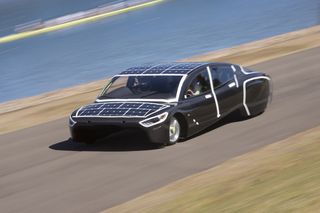 "Violet" is a sixth-generation solar-powered race car created by a student team at the University of New South Wales in Sydney, Australia.
