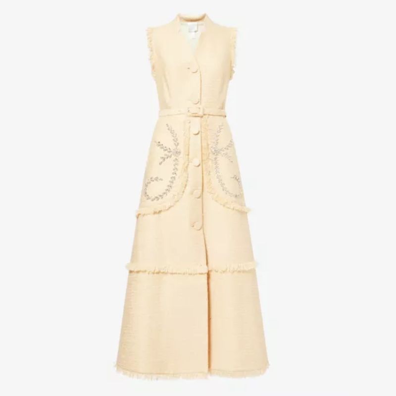 Gillian Anderson's butter yellow Cannes Film Festival dress