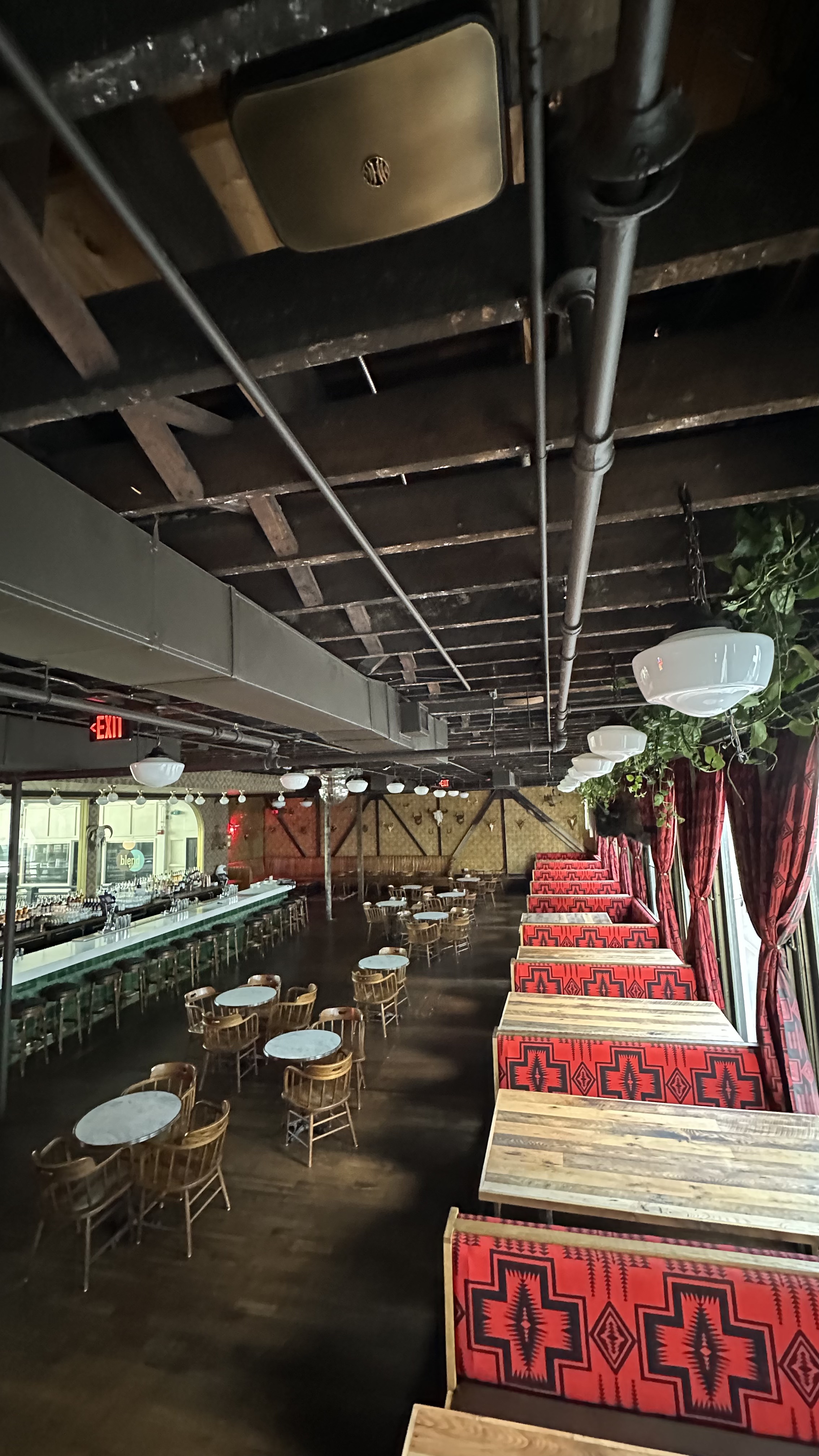 Shots from the interior of the Urban Cowboy Bar in Nashville.