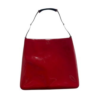 Gucci Red Horsebit Bag