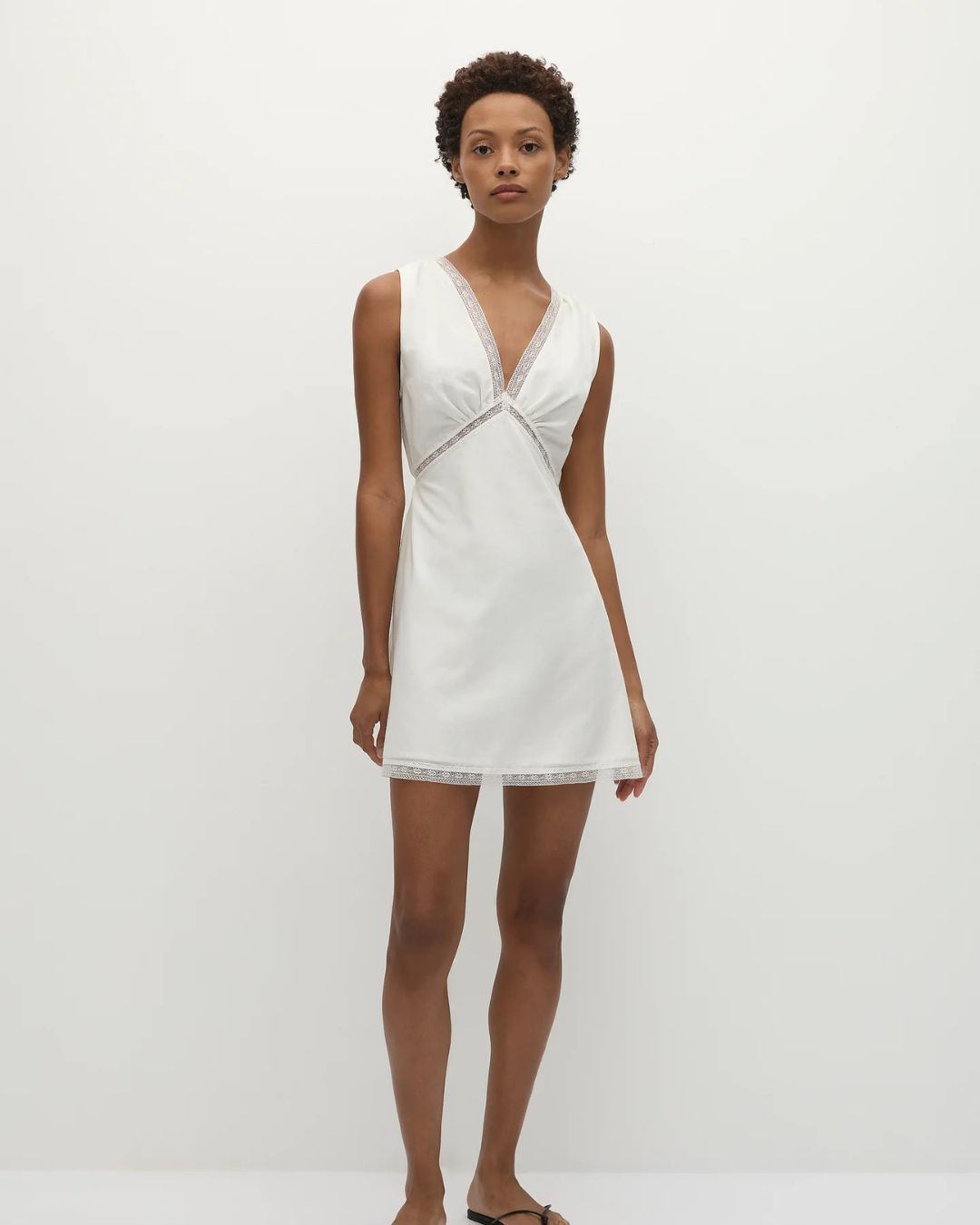 Denise Mini Dress White