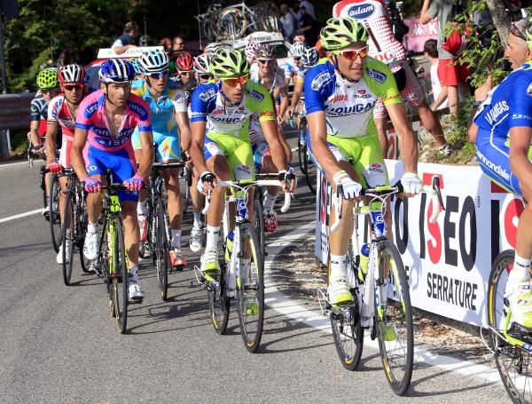 Ivan Basso (Liquigas-Cannondale) remains among the favourites.
