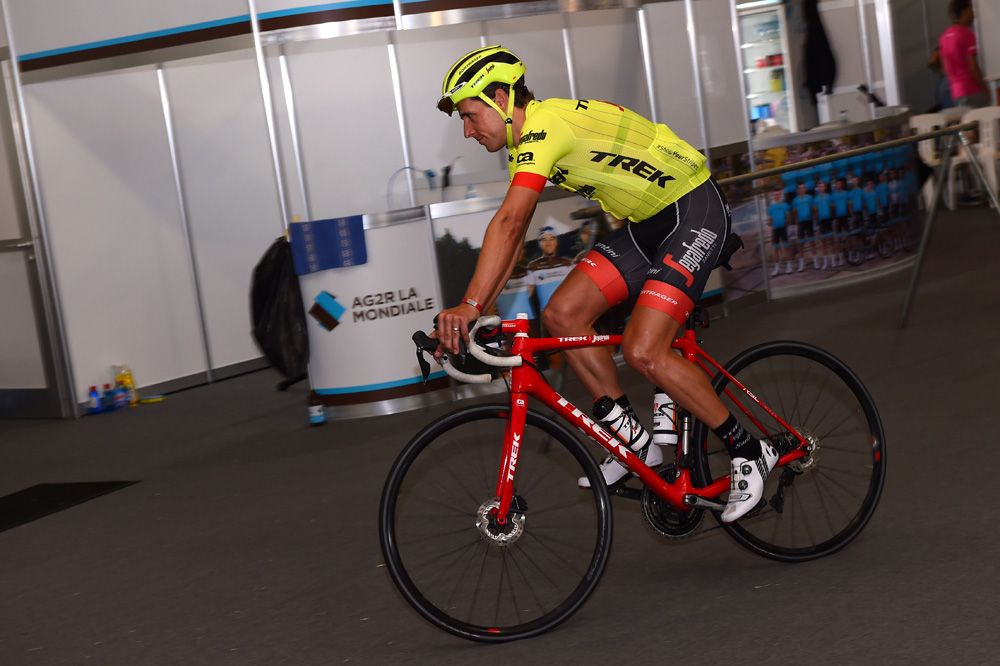 Some Trek-Segafredo riders are on disc brakes