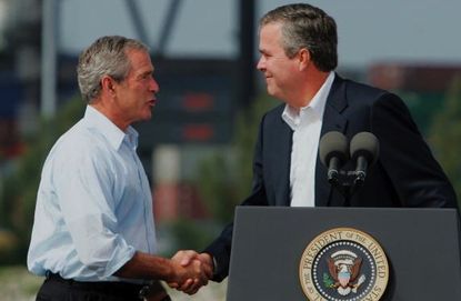 George W. Bush and Jeb Bush 
