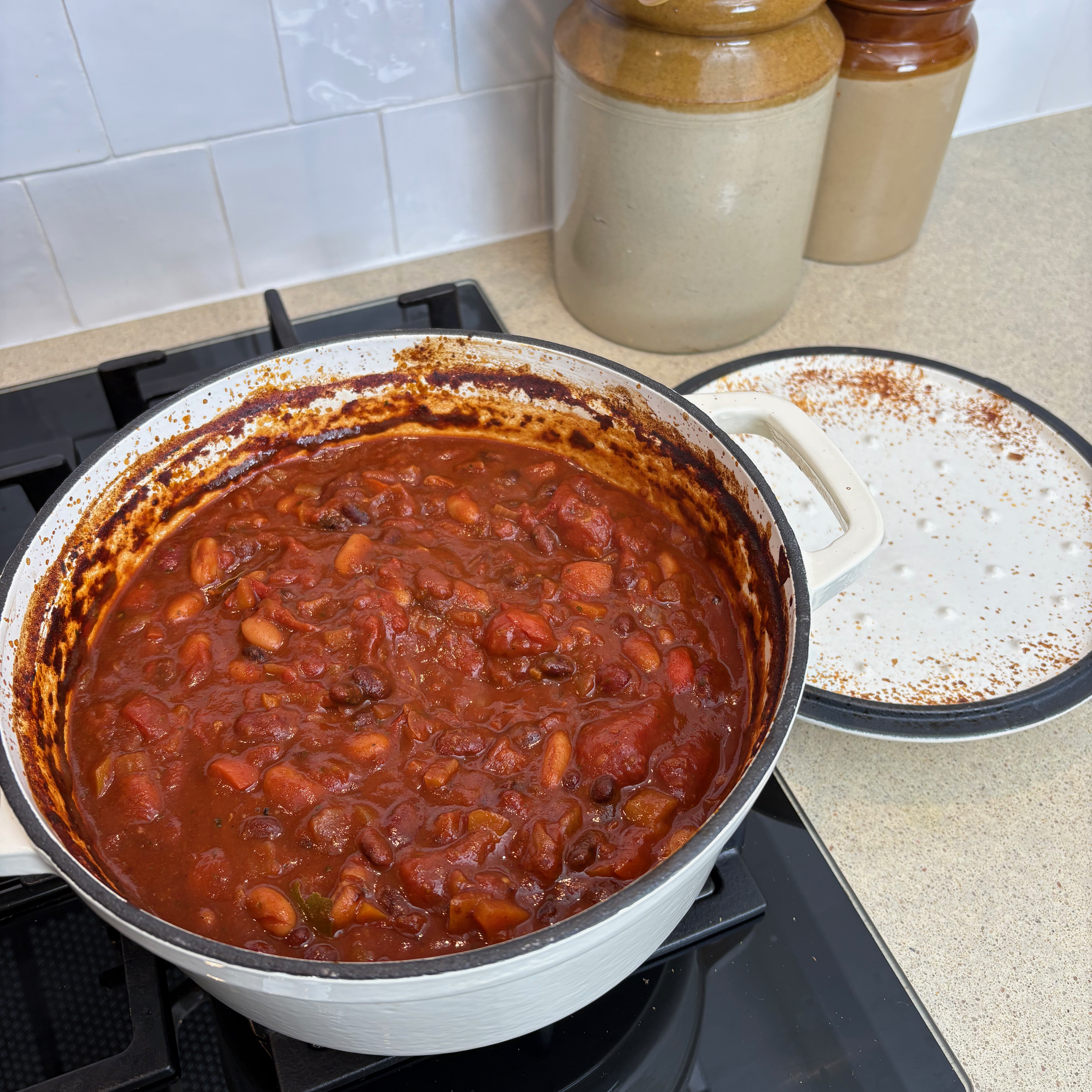 Testing the Salter Chester Cast Iron Casserole Dish set