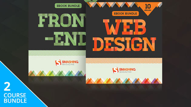 A pair of web design ebook covers