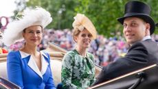 Sophie Winkleman, Princess Beatrice and Frederick Windsor at Royal Ascot, 2024