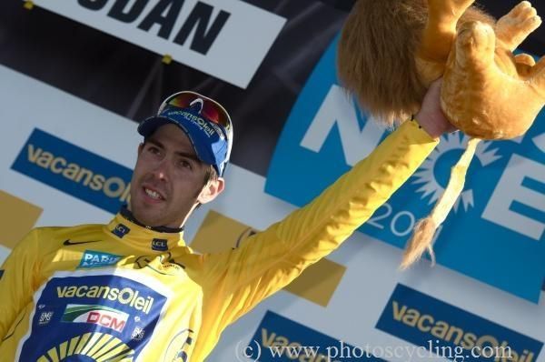 Thomas De Gendt (Vacansoleil-DCM) is overall leader.