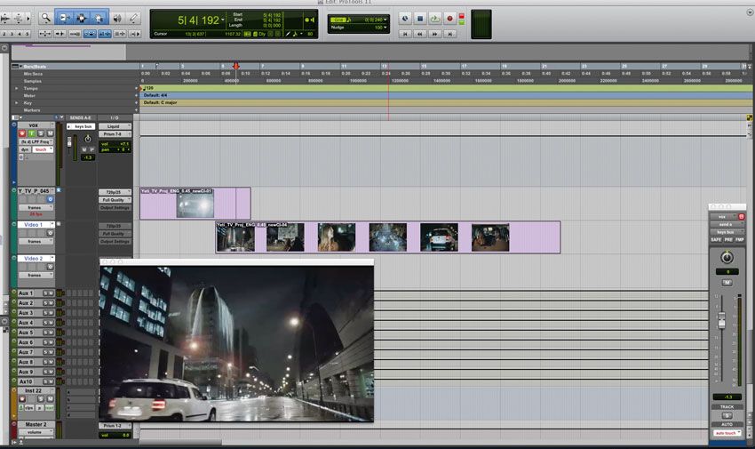For sync and video people there is great news. PT11 now supports Apple Retina displays, and the HD version will not only support 64 video tracks, but also has basic editing functions