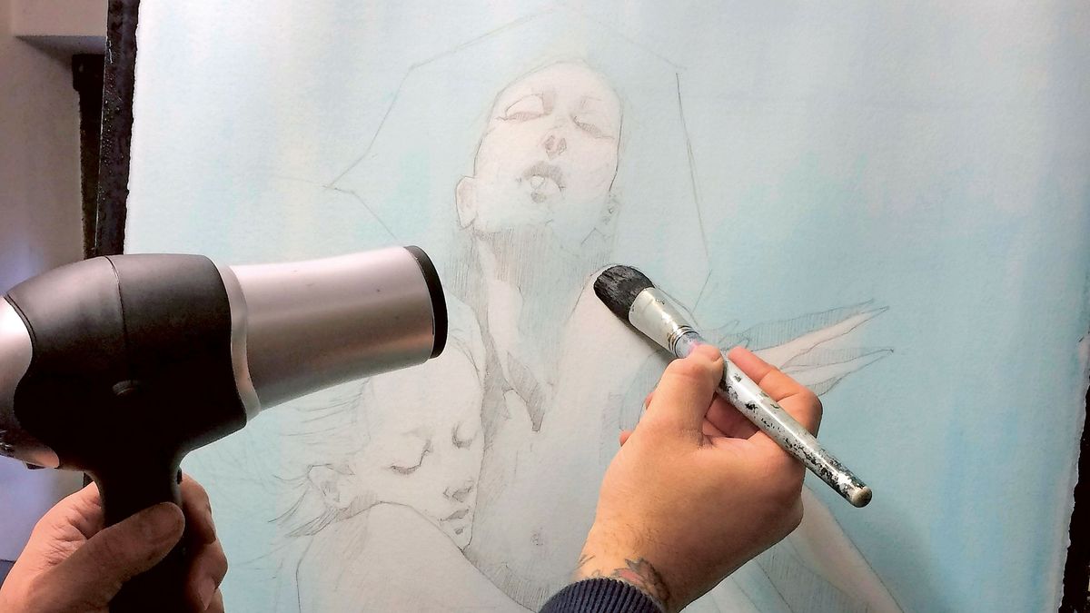 How to paint with acrylic washes Creative Bloq