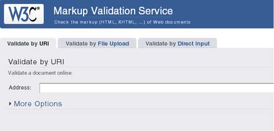 W3c Markup Validation Service