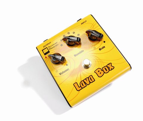 The Lava Box offers a variety of fuzz tones.