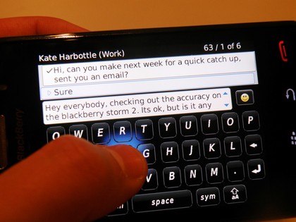 BlackBerry storm 2