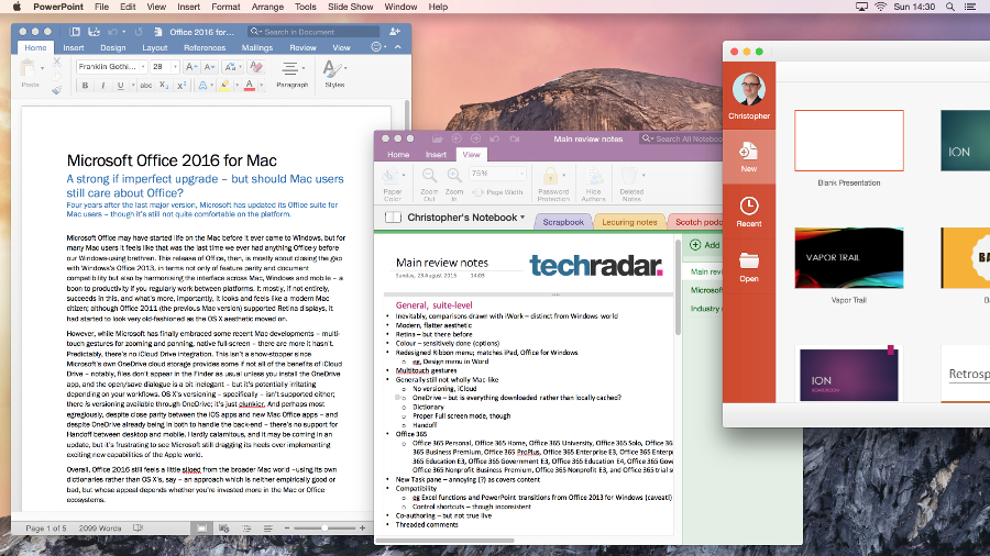 ms office updates 2016 for mac