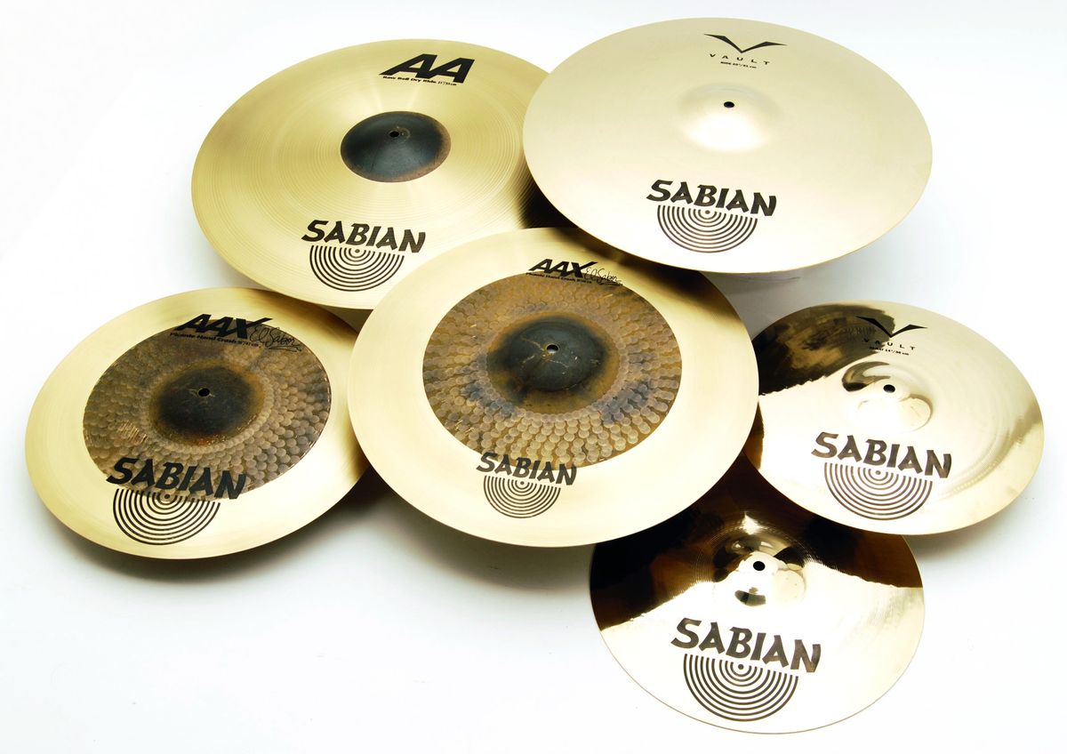 Both the Vault ride and hi-hats deliver the Vault signature 'sound of silver'.