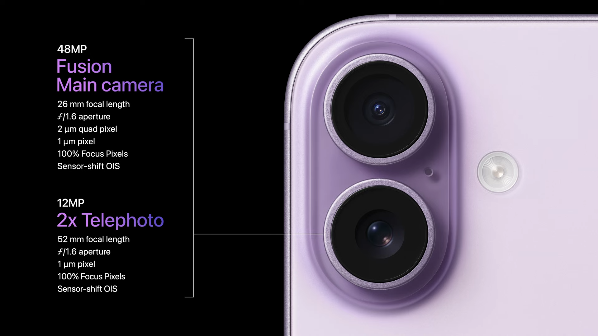 iPhone 17 camera info