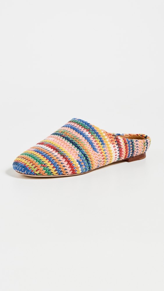 Riad Slippers - Space Dye Multi