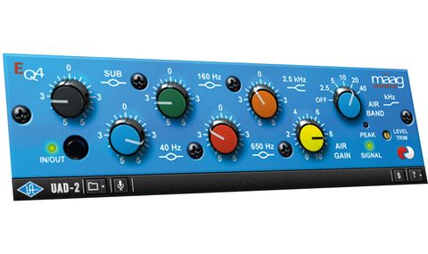 The EQ4 couldn't really be any simpler to operate. Its 500 series 'vertical' arrangement has been redesigned as a 'horizontal' plug-in