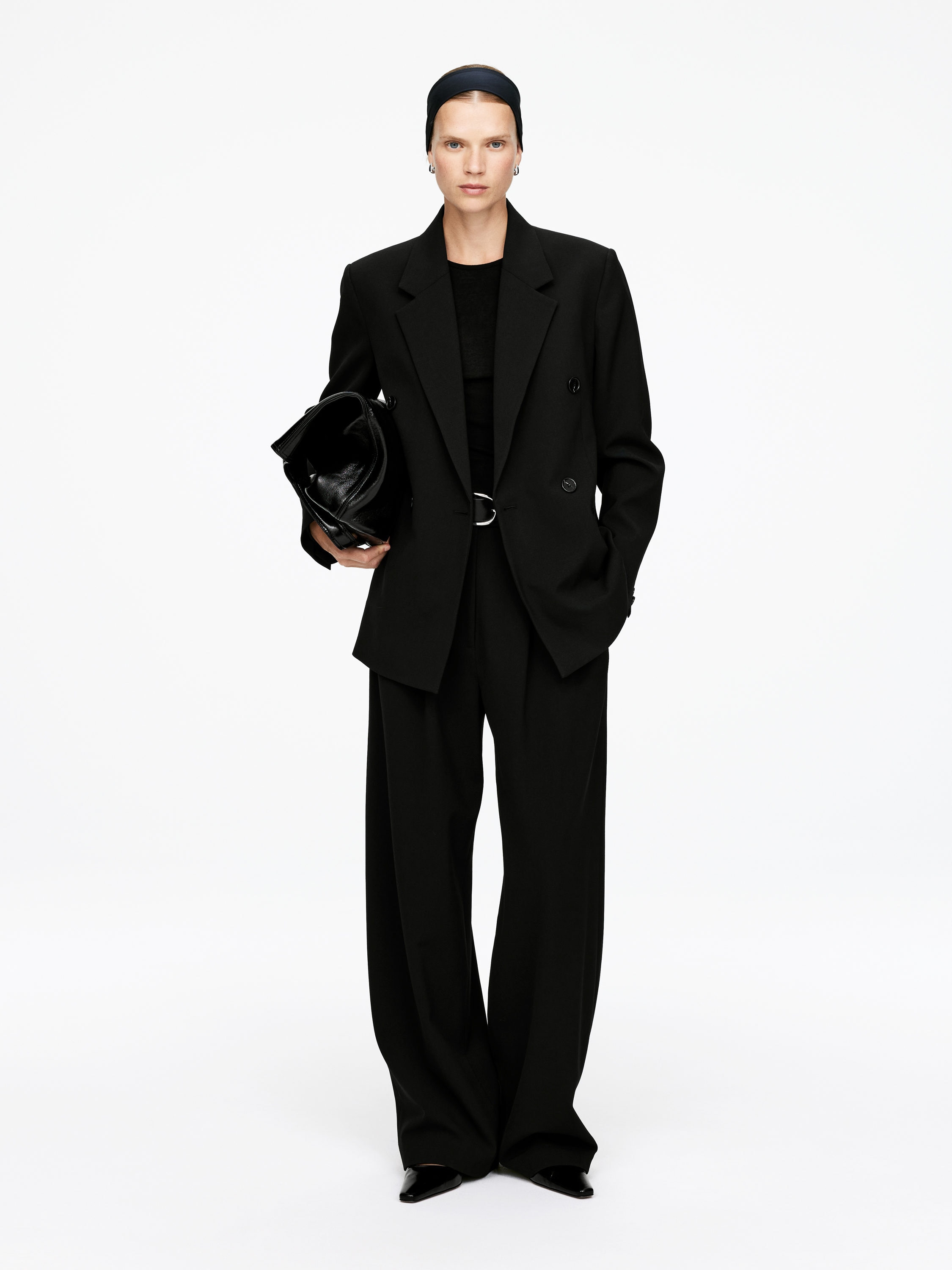 Relaxed Blazer – Black – Women – Arket Gb