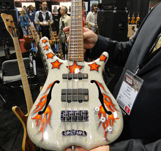 Bootsy Collins Orange Star Signature bass