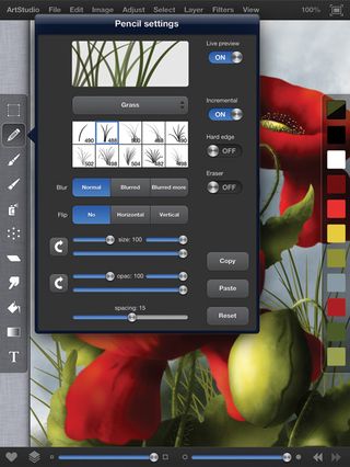 artstudio pro edit brush