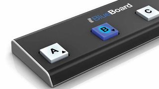 It's a Bluetooth pedalboard... so it's called the BlueBoard.
