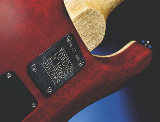 The bolt-on neck join still allows for comfortable upper-fret access