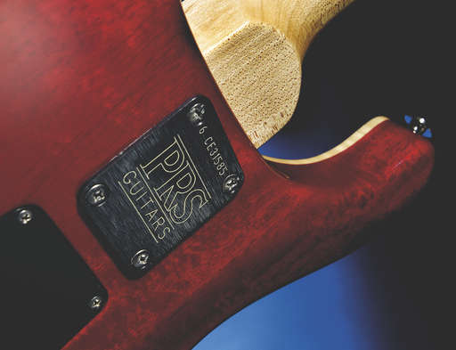 The bolt-on neck join still allows for comfortable upper-fret access