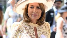 Carole Middleton attends day two of Royal Ascot at Ascot Racecourse on June 18, 2025 in Ascot