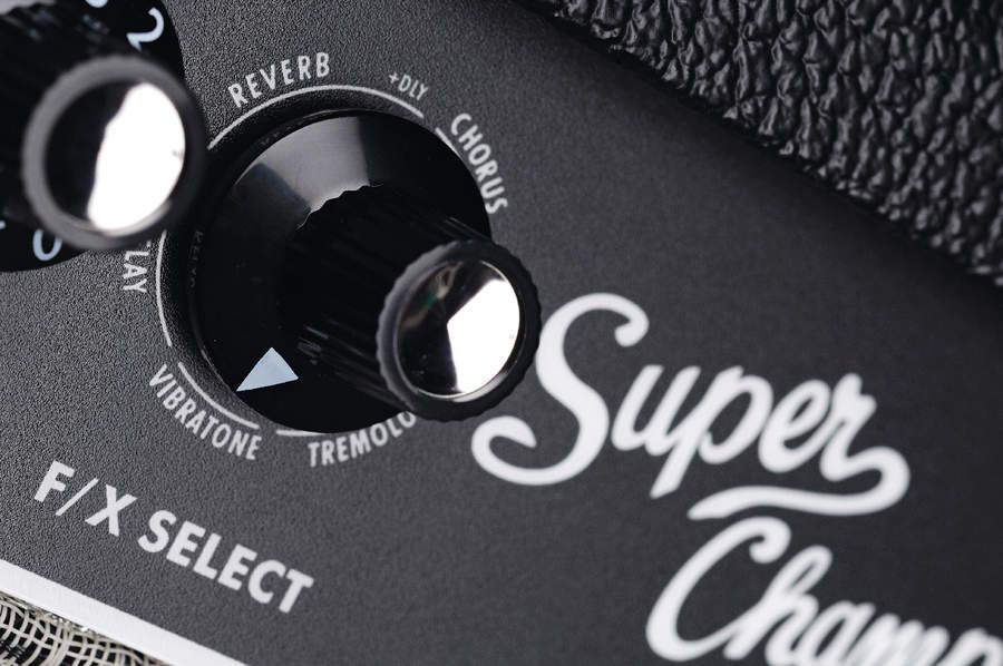 A useful selection of onboard effects is available