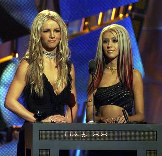 biggest hollywood rivalries Britney Spears and Christina Aguilera