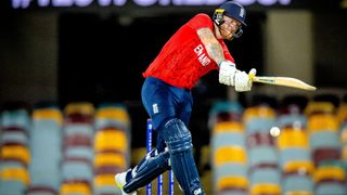 Ben Stokes plays a shot during T20 cricket