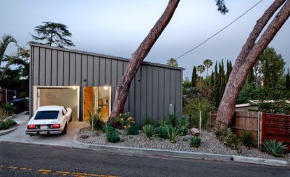 House with car parking.