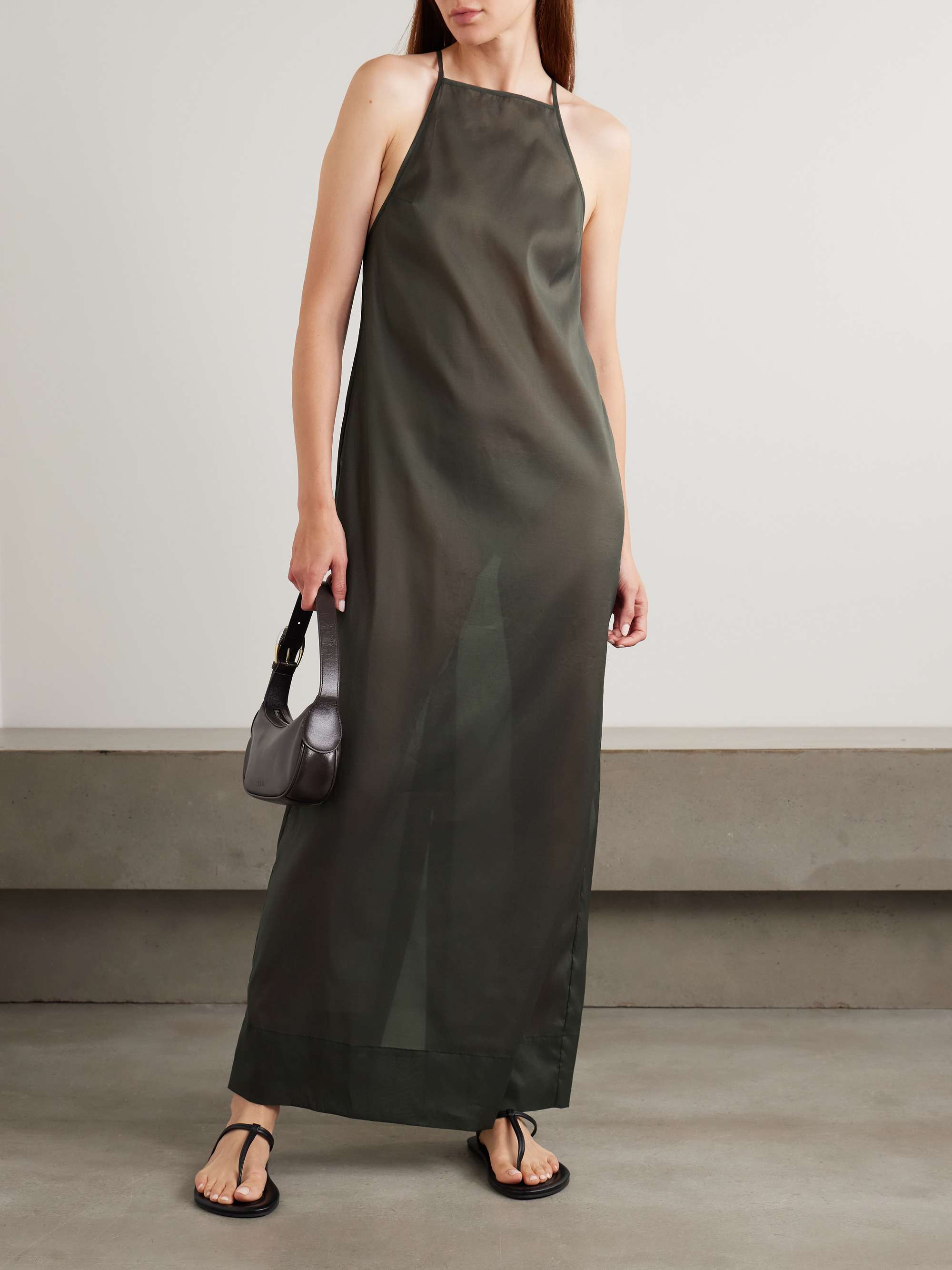 Organza Maxi Dress