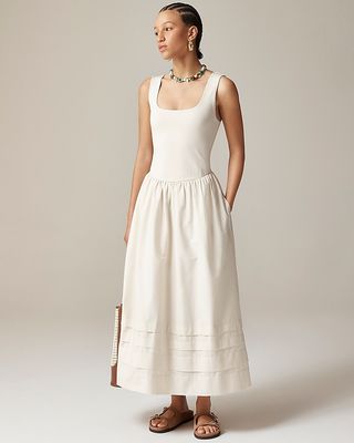 J.Crew, Drop-Waist Mixy Dress