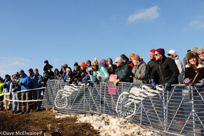 The fans were out in big numbers today