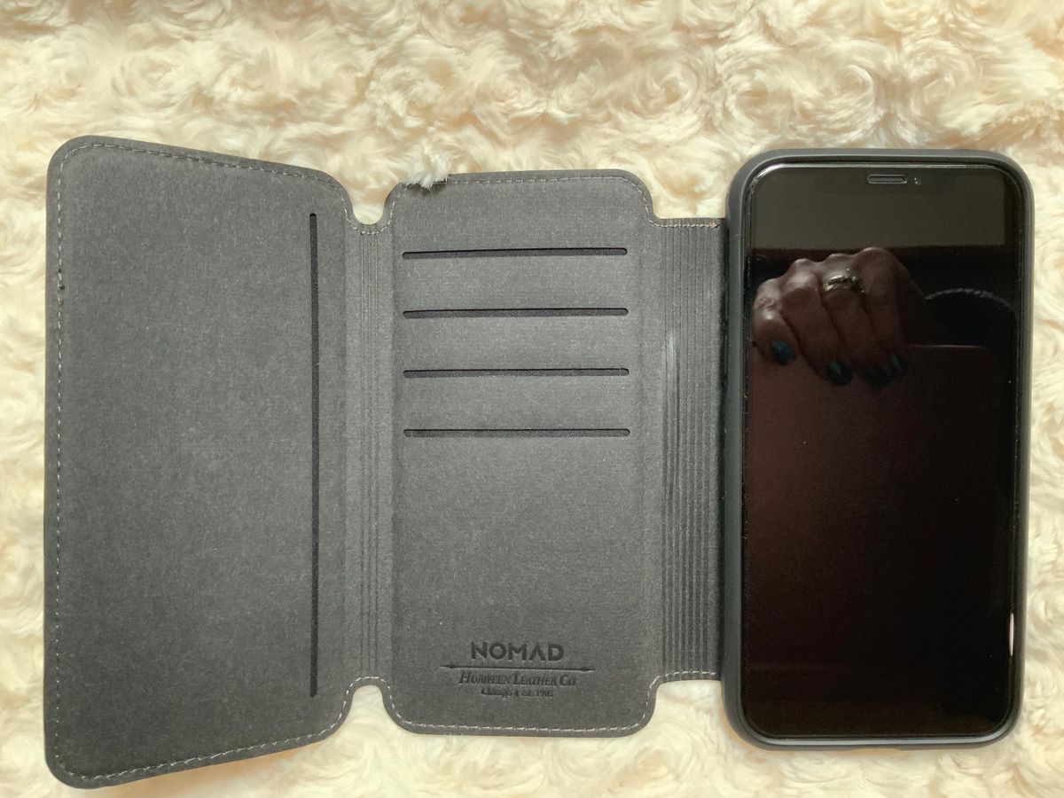 Nomad Rugged Tri-Folio iPhone wallet case