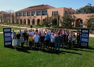 IDW Publishing staff photo at San Diego offices in 2015