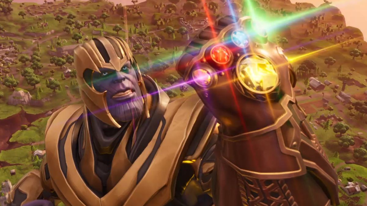 fortnite s thanos mode is almost over claim the gauntlet while you can gamesradar - how to be thanos in fortnite